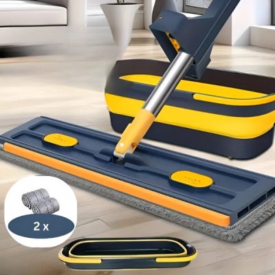 Σφουγγαρίστρα με αυτόματο στράγγισμα 360° για εύκολο καθάρισμα | SVEEPA