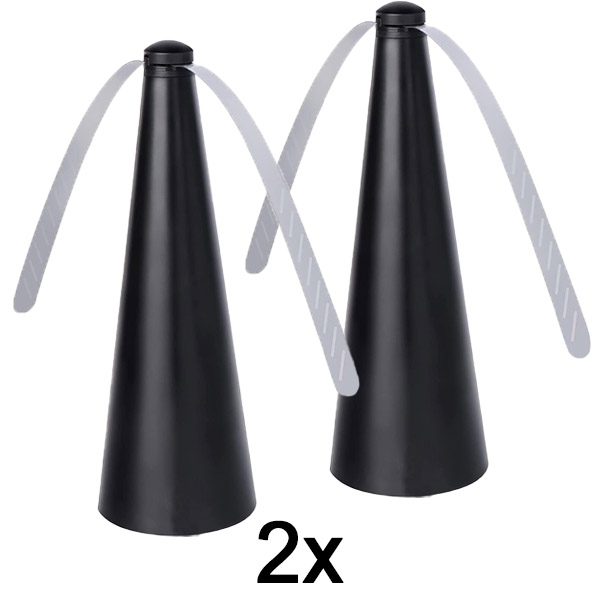 2x Αυτόματος ανεμιστήρας απωθητής μυγών | FLYBEGONE